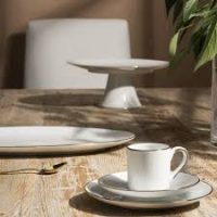 12 tazzine caffe Domus Gold con zuccheriera