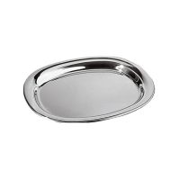 Piatto da portata in acciaio inossidabile 30x24cm Alessi