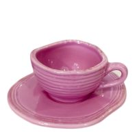 6 tazzine rosa Bitossi